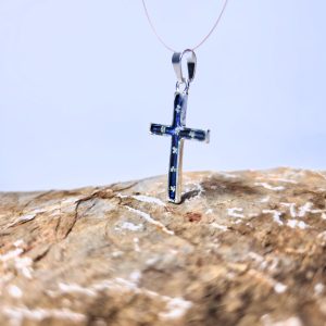 Pandantiv cruciuliță Dantela Reginei Ana