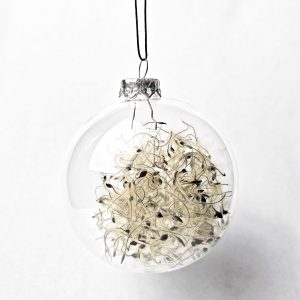 Glob sticlă cu Curpen de pădure 8cm