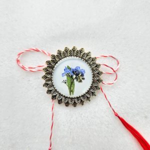 Broșă Floare de nu-mă-uita