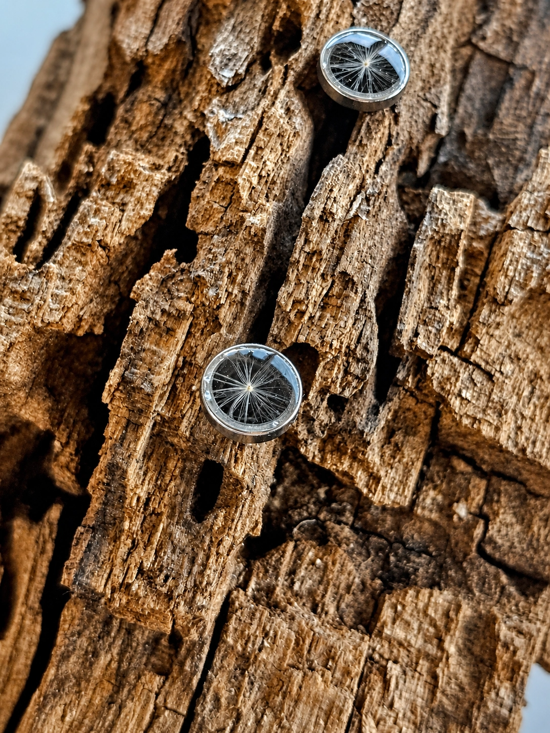 Cercei 6mm Puf de păpădie